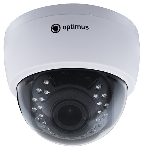IP-S022.1(2.8-12)P купольная внутренняя IP-камера видеонаблюдения Optimus