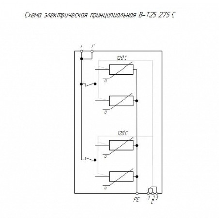 В-Т25 275 С однополюсное устройство защитное УЗИП ХАКЕЛЬ