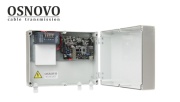 Уличный медиаконвертер  OMC-1000-11HX/W Российского производства с PoE до 30 Вт