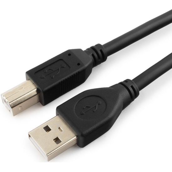 Кабель USB 2.0 A (M) - USB B (M), 1,8m, Cablexpert [CCP-USB2-AMBM-6] Черный