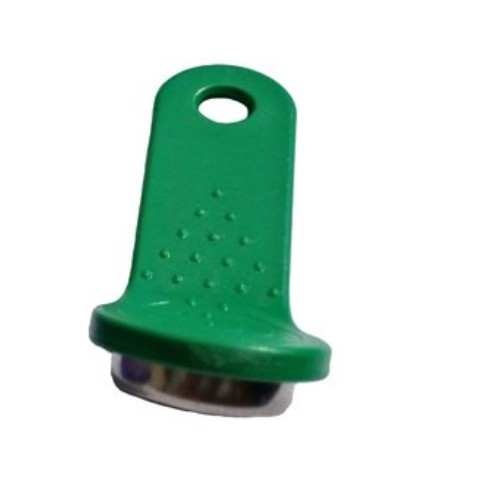 RW1990 ключ зеленый перезаписываемый ключ-заготовка стандарта DS1990 IronLogic