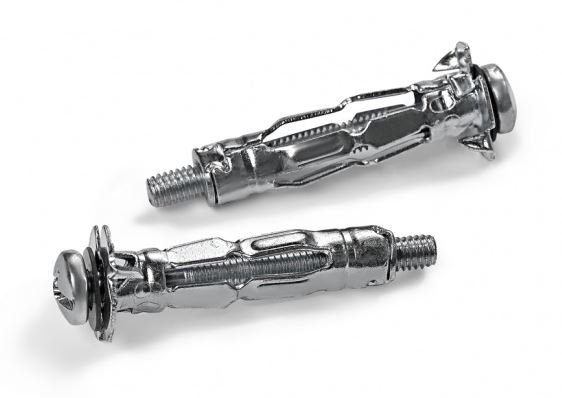 861-026 дюбель с винтом для пустотелых конструкций 6х65 (100 шт/уп) ПожТехКабель 