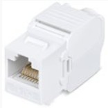 201-036 Вставка Keystone Jack RJ-45 (8P8C) кат.6 (KJ-RJ45-8P8C-c6-180) Пожтехкабель