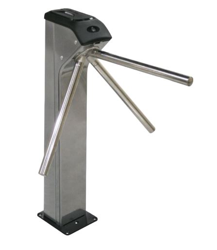 SA320-Курс100-EM турникет полуавтоматический с планками «антипаника», электронная проходная нержавеющая сталь Сибирский Арсенал