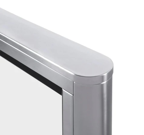 PERCo-SDС-11S-NR крышка из нержавеющей стали для двусторонней секции Скоростного прохода PERCo-STD-11