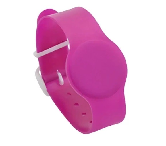 IL-18EP браслет EM, силиконовый с застёжкой (розовый) IronLogic