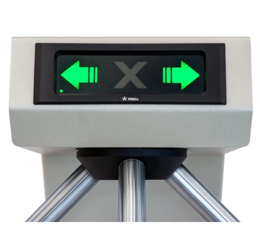 PERCo-TTR-04СW турникет эл/мех для эксплуатации на открытом воздухе под навесом, светло-бежевый цвет PERCo