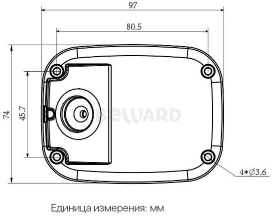 SV2005RCB уличная цилиндрическая IP-камера видеонаблюдения Beward