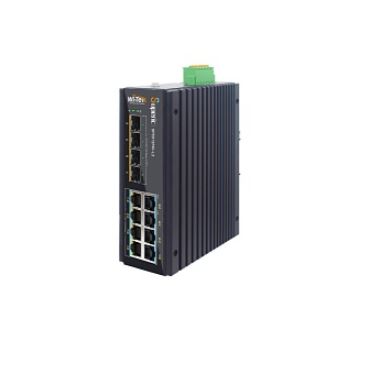 SP5012FM-L2 коммутатор промышленный управлямый L2, PoE, 8GE+4SFP 10Gb, Wi-Tek