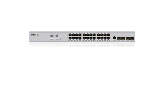 WI-PCMS528F-L3 v2 управляемый коммутатор, PoE бюджет 370Вт, 24GE PoE, 4SFP+ 10G, Cloud, Wi-Tek