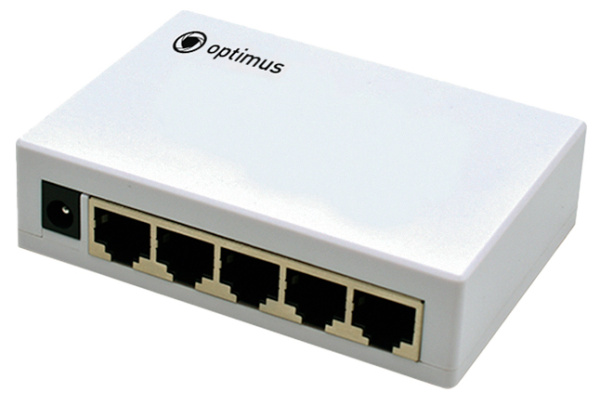 U1EN-5G неуправляемый коммутатор Optimus