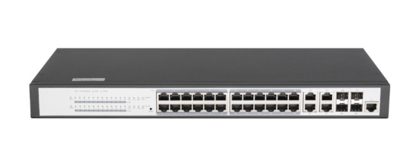 GL-SW-G204-24P управляемый L2 PoE коммутатор GIGALINK 