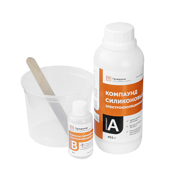 PR08.22657 компаунд силиконовый электроизоляционный в бутылях (500г/уп) Промрукав