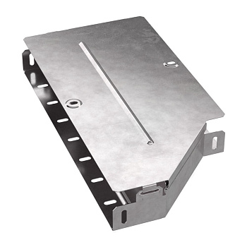 PR16.0685 Переходник левый с крышкой Стандарт 400х300х50 Промрукав