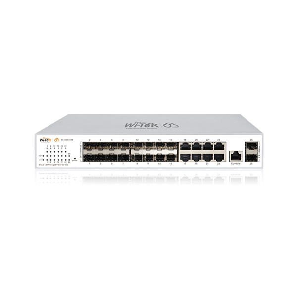 WI-CGS5026 v2 оптический управляемый коммутатор L2, порты 18SFP+8GE, v2 , Wi-Tek