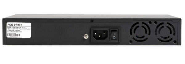 SKAT PoE-16E-2G-1S коммутатор сетевой 19 портовый