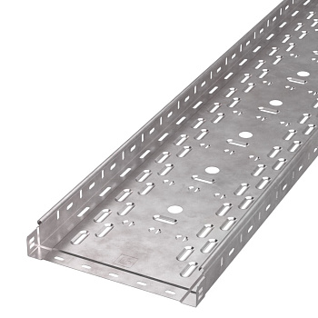 PR16.1236 лоток перфорированный Стандарт HDZ 300х50х3000 (0,8 мм) (6 м/уп) Промрукав