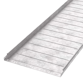 PR16.13845 лоток неперфорированный Профи HDZ 600х50х3000 (1,0 мм) (6 м/уп) Промрукав