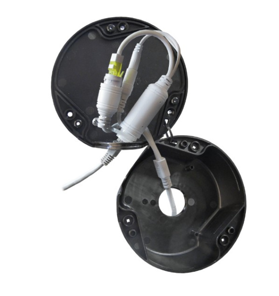 WL-KM1001 ГАЛАКТИКА (ЧЕРНАЯ) универсальная монтажная коробка для видеокамер охранного наблюдения Space Technology