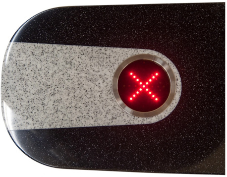 PERCo-TTD-03.1G турникет тумбовый эл/мех, для эксплуатации внутри помещений, темно-серый цвет PERCo