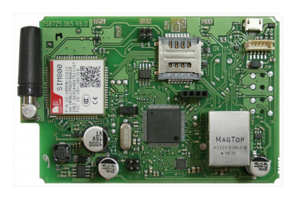 GE коммуникатор (GSM+Ethernet) коммуникатор встраиваемый Сибирский Арсенал