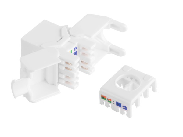 NMC-KJUD2-ET-WT модуль Keystone Essential Line NIKOMAX