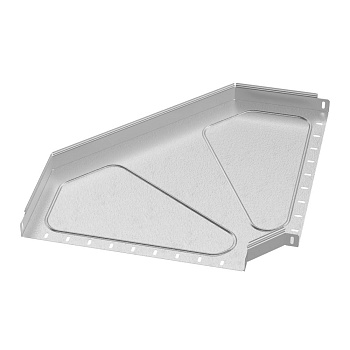 PR16.1653 Угол горизонтальный 90 градусов Стандарт HDZ 500х50 Промрукав