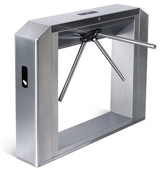 PERCo-TTD-12AC моторизованный тумбовый турникет с встроенным картоприемником для эксплуатации внутри помещений PERCo