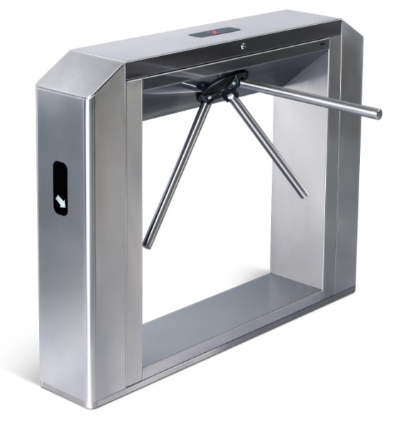 PERCo-TTD-12AC моторизованный тумбовый турникет с встроенным картоприемником для эксплуатации внутри помещений PERCo