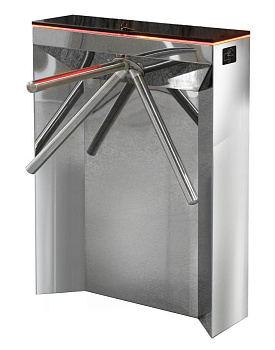 SA400-E300-EM турникет полуавтоматический (антипаника) (нержавейка+камень) Сибирский Арсенал