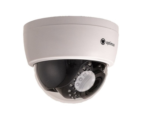 IP-E022.1(2.8-12)MPE_V.3 купольная внутренняя IP-камера видеонаблюдения с встроенным микрофоном Optimus