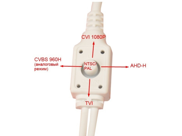 AHD-H042.1(3.6)_V.2 уличная купольная всепогодная мультиформатная камера видеонаблюдения Optimus