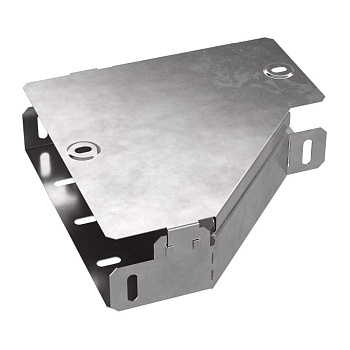 PR16.0489 Переходник левый с крышкой Стандарт 200х100х50 Промрукав