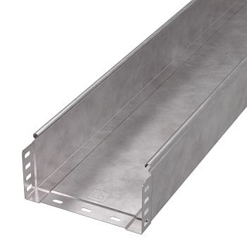 PR16.2160 лоток неперфорированный Стандарт HDZ 200х100х3000 (1,0 мм) (6 м/уп) Промрукав