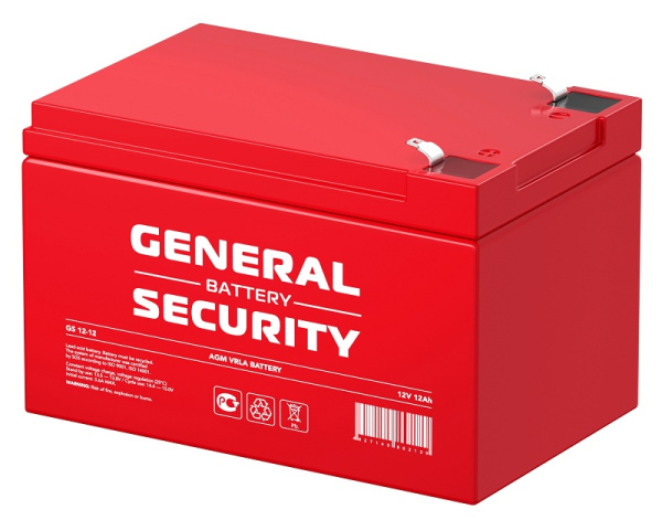 Аккумулятор GS 12-12 (12В/12Ач)