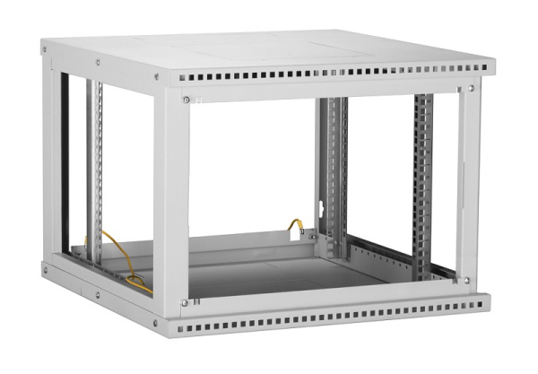TWI-156060-R-G-GY настенный разборный шкаф TLK 19"; 15U