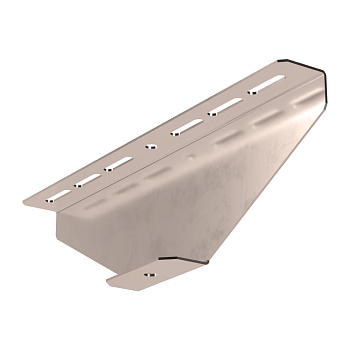 PR16.3868 консоль для шпильки двусторонняя INOX (AISI 409) КШД-200 Промрукав