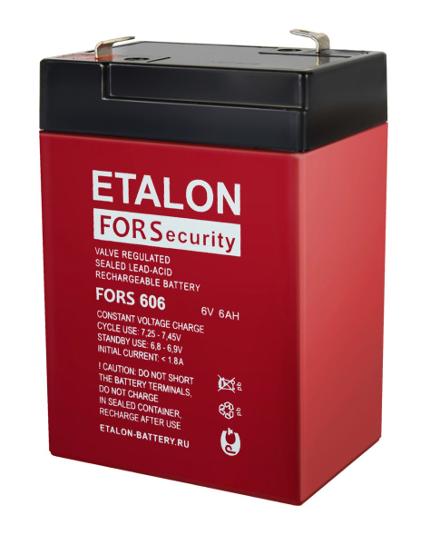 FORS 606 Аккумулятор герметичный свинцово-кислотный ETALON