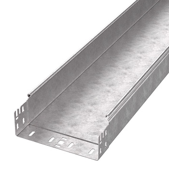 PR16.13876 лоток неперфорированный Профи HDZ 200х80х3000 (1,2 мм) (6 м/уп) Промрукав