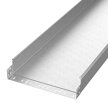 PR16.12888 лоток неперфорированный Профи 400х100х3000 (1,5 мм) (6 м/уп) Промрукав