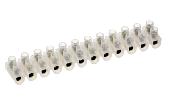 ЗВИ-20 зажим клемный 4-10мм2 12 пар IEK