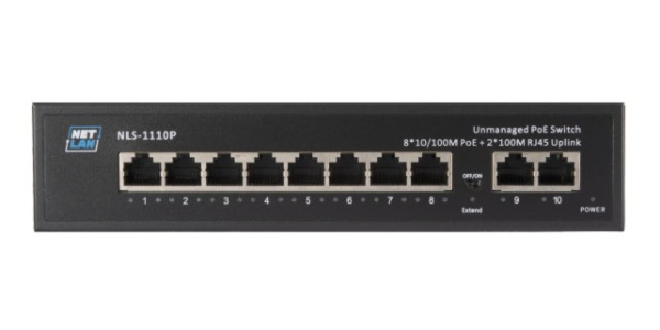 NLS-1110P коммутатор неуправляемый NETLAN