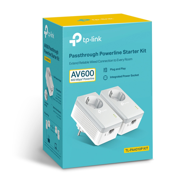 TL-PA4010PKIT адаптер PowerLine TP-Link