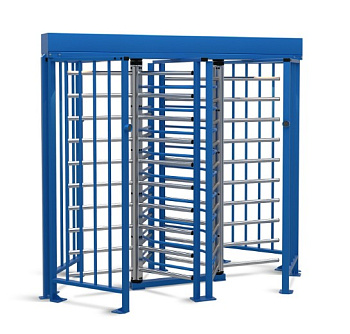 PERCo-RTD-20.1S сдвоенный полноростовый роторный турникет с электромеханическим приводом PERCo