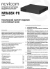 NR1608X-P8 (v.3014V) IP видеорегистратор 8-ми канальный Novicam