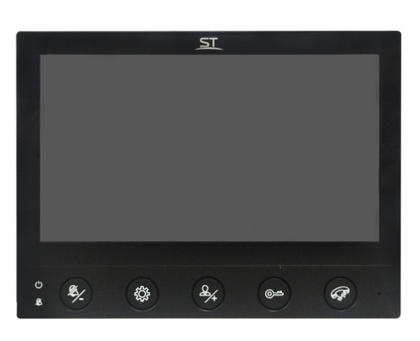 ST-M207/7 (M) ЧЕРНЫЙ монитор домофона Space Technology