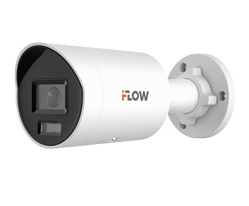 F-IC-2122C2M(6mm) (Аналог DS-2CD2023G2-LI2U) 2Мп уличная цилиндрическая IP-камера с гибридной Smart подсветкой до 40м  и технологией SharpSense iFlow