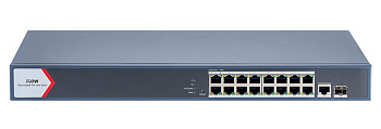 F-SW-EM618POE-VM/L коммутатор настраиваемый 16-ти портовый PoE iFlow