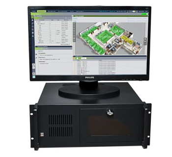 ЦПИУ "Рубеж" исп.2 (ООА-1385) центральный прибор индикации и управления Рубеж