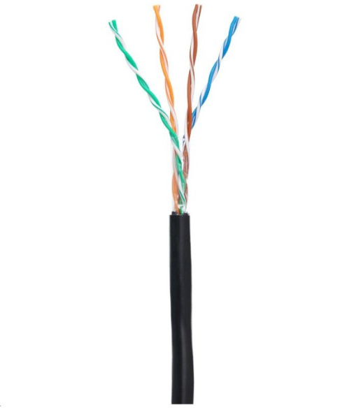 EC-UU004-5E-PE-BK-1 кабель витая пара NETLAN